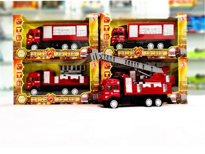 1:48 alloy fire truck (with light music)