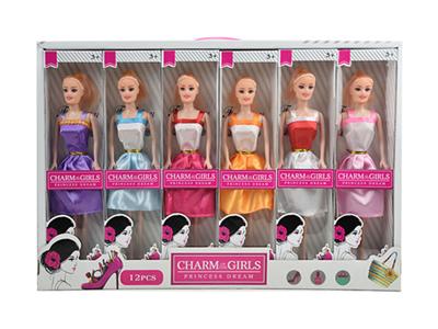 11.5-inch body Barbie doll (12 packs)