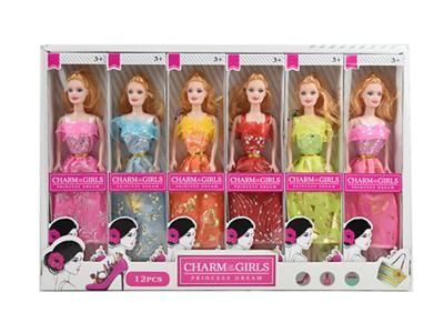 11.5-inch body Barbie doll (12 packs)