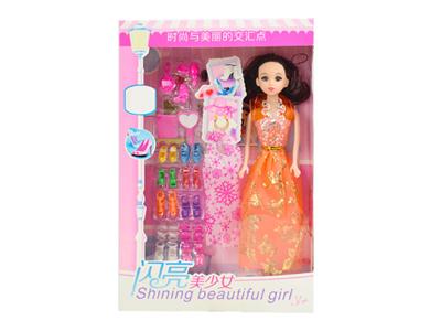 11.5-inch body replacement Barbie with shoes version