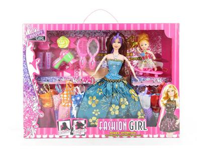 11.5-inch real wedding Barbie with 3.5-inch body Barbie with plastic accessories with clothes