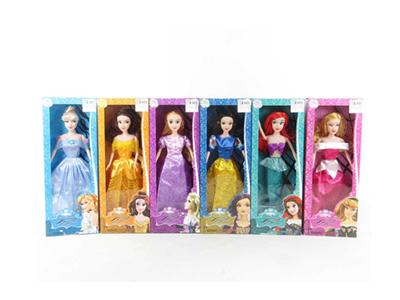 11.5-inch real Disney six princess Barbie six mixed