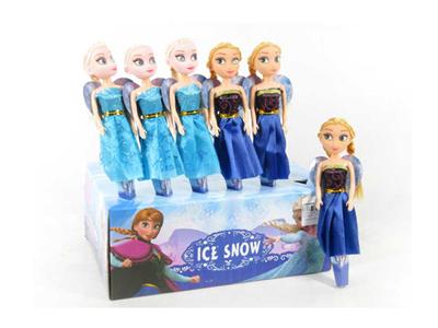 16 ice cream boxes 9 inch solid ice snow Barbie 16pc mixed