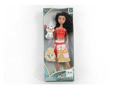 11.5-inch body ocean Manana Barbie with a cute calf
