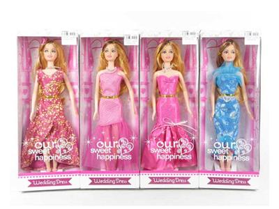 11.5 inch evening wear real Barbie four mixed