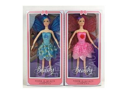 11.5 inch body with light flower fairy with butterfly wings Barbie 2 mixed