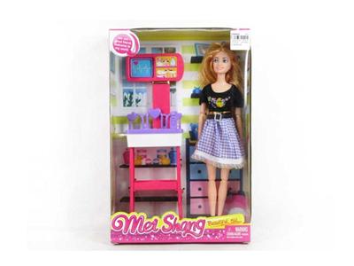 11.5 inch 12 joint solid fashion Barbie with life-saving pacemaker