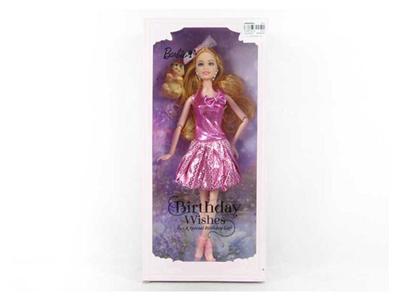 11.5 inch 12 joint fashion body Barbie with pet dog