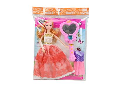 11.5 inch solid 9 joint Barbie cardboard 3D eye