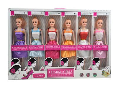 11.5-inch body Barbie doll (12 packs)