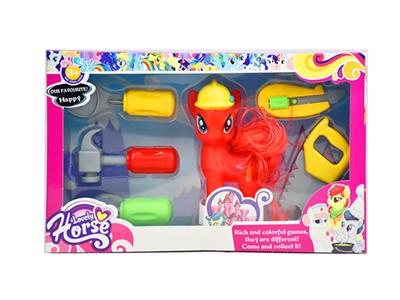 Fire pony window box with tools