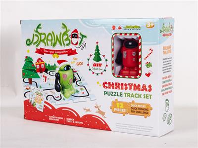 DRAWBOT scribing tracking robot (Christmas theme)