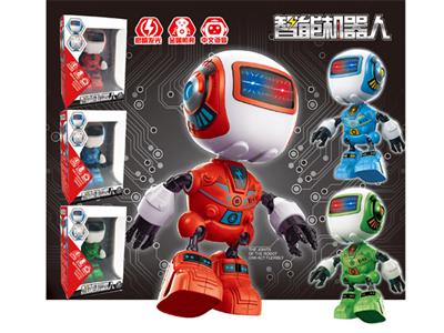 Smart alloy robot (with sound, red, green and blue 3 colors mixed)