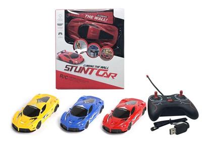 Remote control racing wall climbing car (Ferrari)