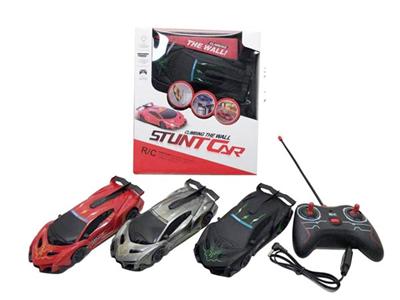 Remote control racing wall climbing car