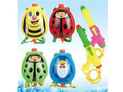 Bee, ladybug, penguin backpack 4 mixed (2016 gun)