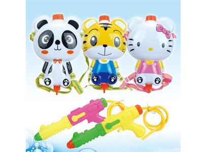 Panda, KT cat, tiger backpack 3 mixed (2016 gun)