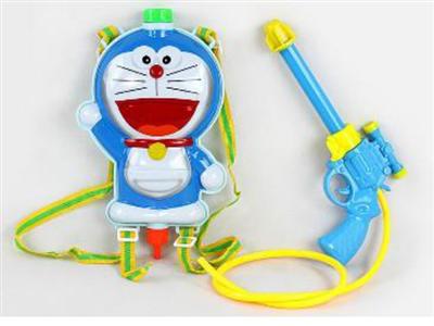 Jingle cat backpack water gun (with small gun)