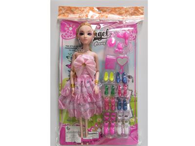 11.5 inch fashion 3D doll
