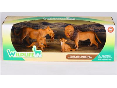 Wildlife Set (Lion Family, 5 in total)