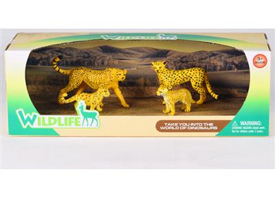 Wildlife Set (African Leopard, 4 in total)