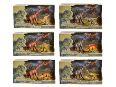 Brachiosaurus + Small Dinosaur Set (6 mixed)