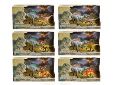 Spinosaurus + Little Dinosaur Set (6 mixed)