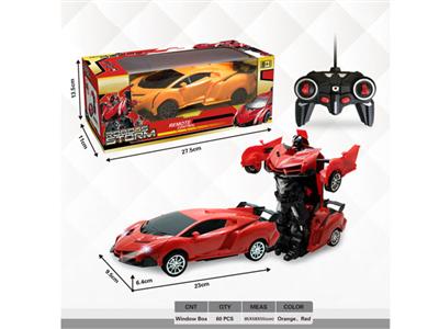 1:16 remote control one-button deformation simulation car (poison)