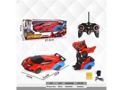 1:16 remote control one-button deformation simulation car (Spider-Man)