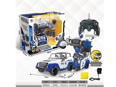 1:14 remote control induction variant remote control simulation police car (Jeep)