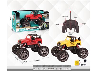 1:18 four-way remote control two-wheel drive off-road climbing car
