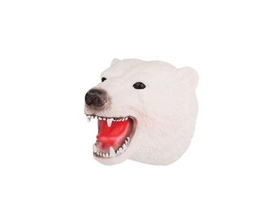 Polar bear hand puppet