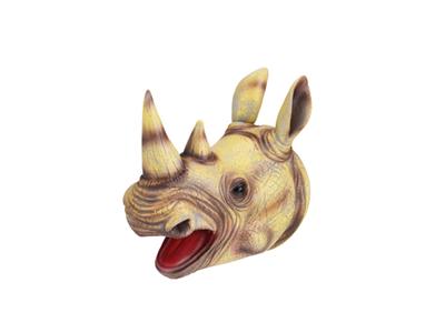 Rhinoceros hand puppet