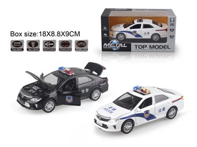 1:32 Camry police car