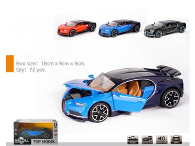 1:32 Bugatti Chiron Chiron alloy car