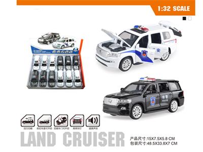 1:32 Toyota Land Cruiser Police Car