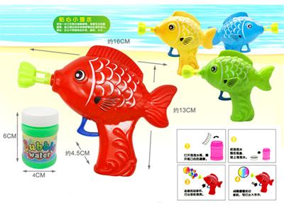 Goldfish inertia bubble gun