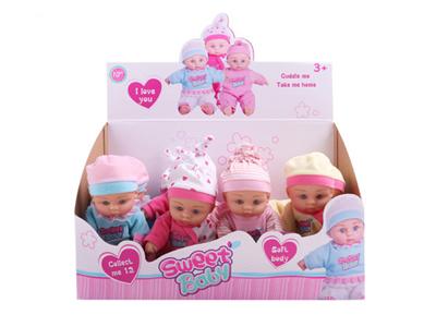 10 inch cotton body doll 12 / display box without IC