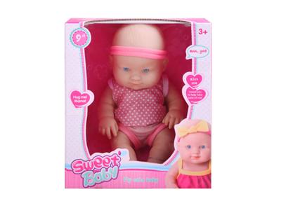 9 inch full silicone doll without strap IC