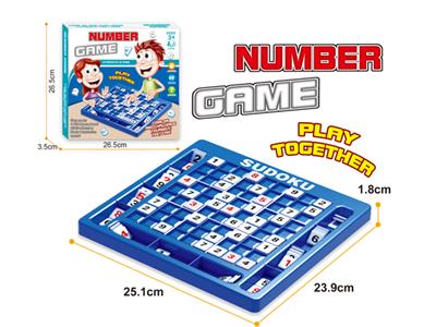 Board game puzzle Sudoku