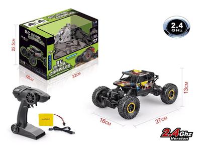 1:18 remote climbing car