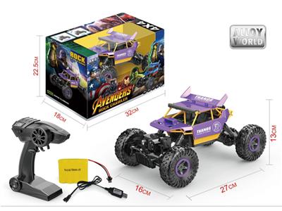 1/18 2.4G tail alloy climbing remote control car