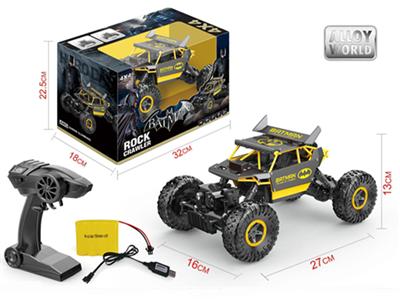 Batman 1/18 2.4G tail alloy climbing remote control car