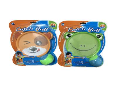 Sticky racquet, two mixed (bear, frog)