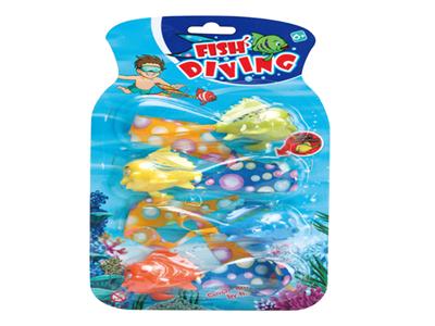 Diving squid, 4