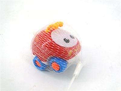 Double pull back cartoon car