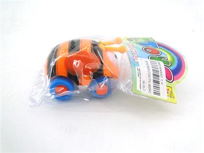 Double pull back cartoon car