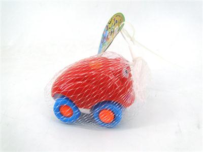 Double pull back cartoon car