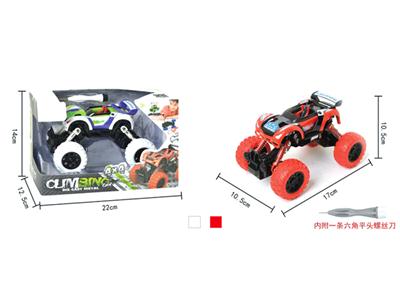 Alloy DIY assembled four-wheel drive back climbing car