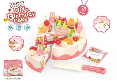 38PCS DIY水果蛋糕套装